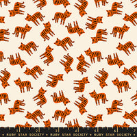PRESALE 1 800 Calico Meow Natural Yardage by Alexia Abegg for Ruby Star Society | RS4166 12