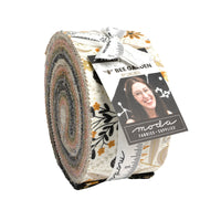 PRESALE Bee Garden Jelly Roll by Gingiber for Moda Fabrics | 40 Precut 2.5" Strips | 48410JR