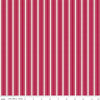 Heirloom Red Stripe Berry Yardage by My Mind's Eye for Riley Blake Designs |C14348 BERRY Quilting Cotton Fabric
