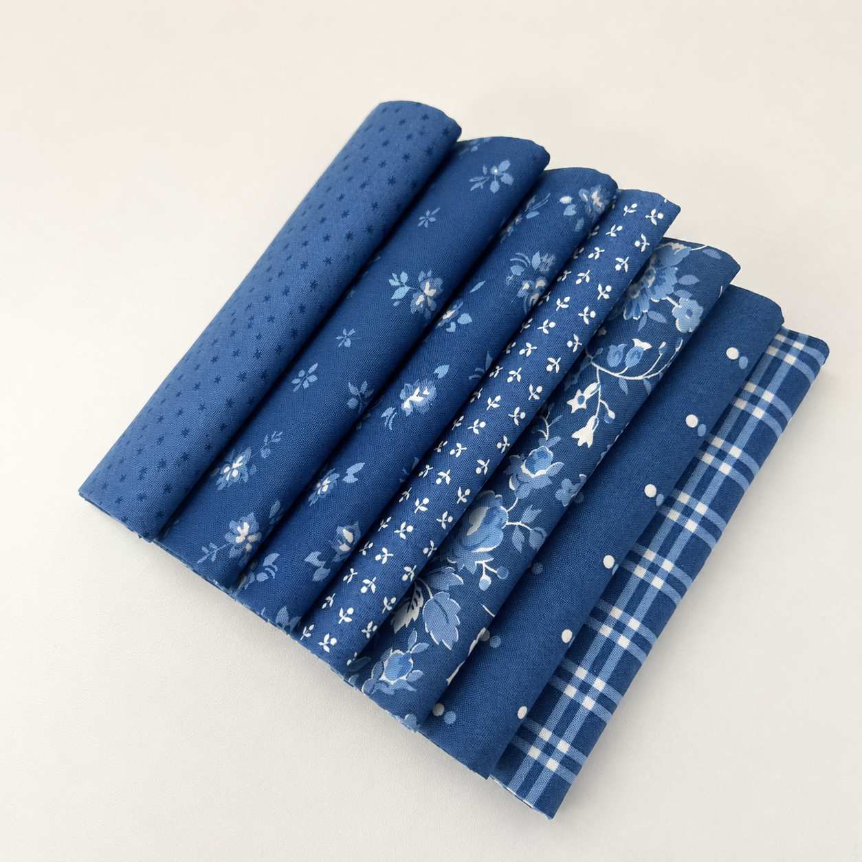 Fat Quarter Bundle Blue | Blueprint by Camille Roskelley for Moda Fabrics | 6 Fat Quarters | Curated Bundle
