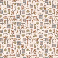 PRESALE Charmed & Treasured Charmed Latte Yardage by Kassidy Grace for Riley Blake Designs | C18161-LATTE