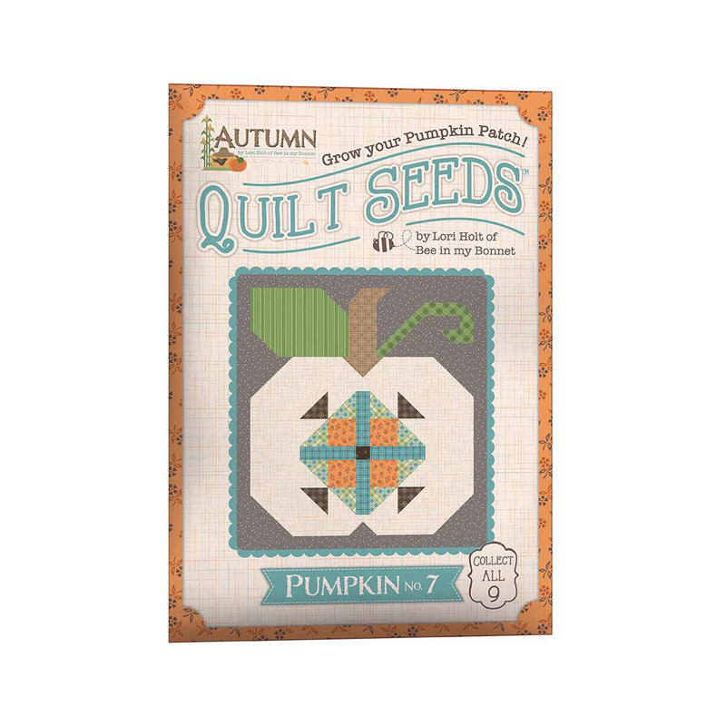 Lori Holt Autumn Quilt Seeds Pattern Pumpkin No. 7 by Lori Holt for Riley Blake Designs | ST-35016