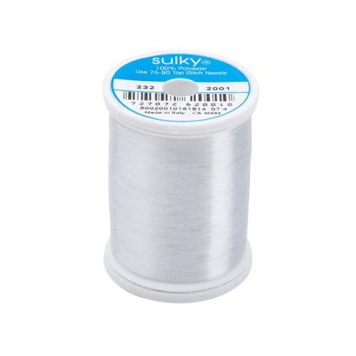 Sulky Invisible Thread  | 2200 Yards Premium Clear Thread | 232 2001