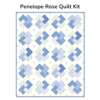 PRESALE Penelope Rose Custom Quilt Kit with Penelope by My Mind's Eye for Riley Blake Designs | Free Pattern