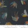Woodland and Wildflowers Charcoal Feather Yardage by Fancy That Design House for Moda Fabrics |45581 19
