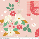 Sweet Acres Blush Barn Wide Back Yardage by Beverly McCullough for Riley Blake Designs | WB13218 BLUSH | 108" Wide
