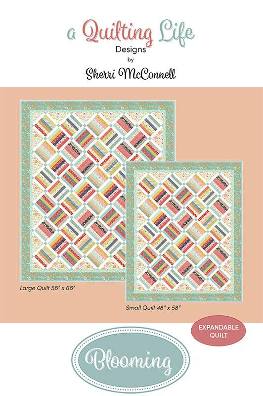 Blooming Quilt Pattern by Quilting Life Designs | QLD 264