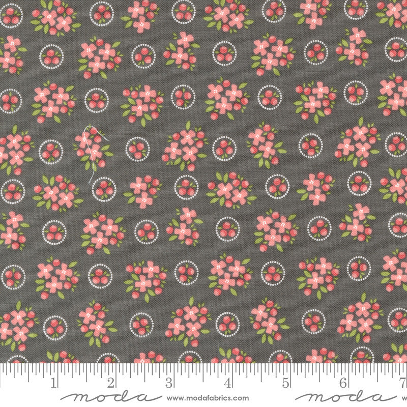 Cali & Co Ring Around Posie Slate Yardage by Corey Yoder for Moda Fabrics | 29191 24