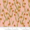 Bee Garden Darling Daffodils Metallic Rose by Gingiber for Moda Fabrics | 48413 17M