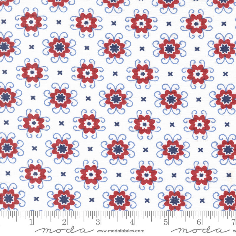 PRESALE Star Spangled Bandana Patriotic by April Rosenthal of Prairie Grass for Moda Fabrics | 24173 11