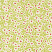 PRESALE Rosie Picnic Bloom Green Apple Yardage by Fig Tree & Co for Moda Fabrics | 35424 20