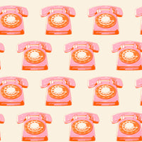 PRESALE Sparkle Mart Telephones Natural Yardage by Melody Miller for Ruby Star Society | RS0121 11