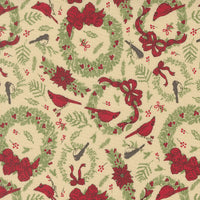 Holiday Cheer Natural Yardage by Stacy Iest Hsu for Moda Fabrics | 20973 11