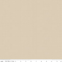 PRESALE Threads of Grace Criss Cross Taupe Yardage by Kassidy Grace for Riley Blake Designs | C16825-TAUPE