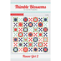 PRESALE Flower Girl 2 Quilt Kit With Bloomsberry by Camille Roskelley for Moda Fabrics | Quilt Size 74" x 74"