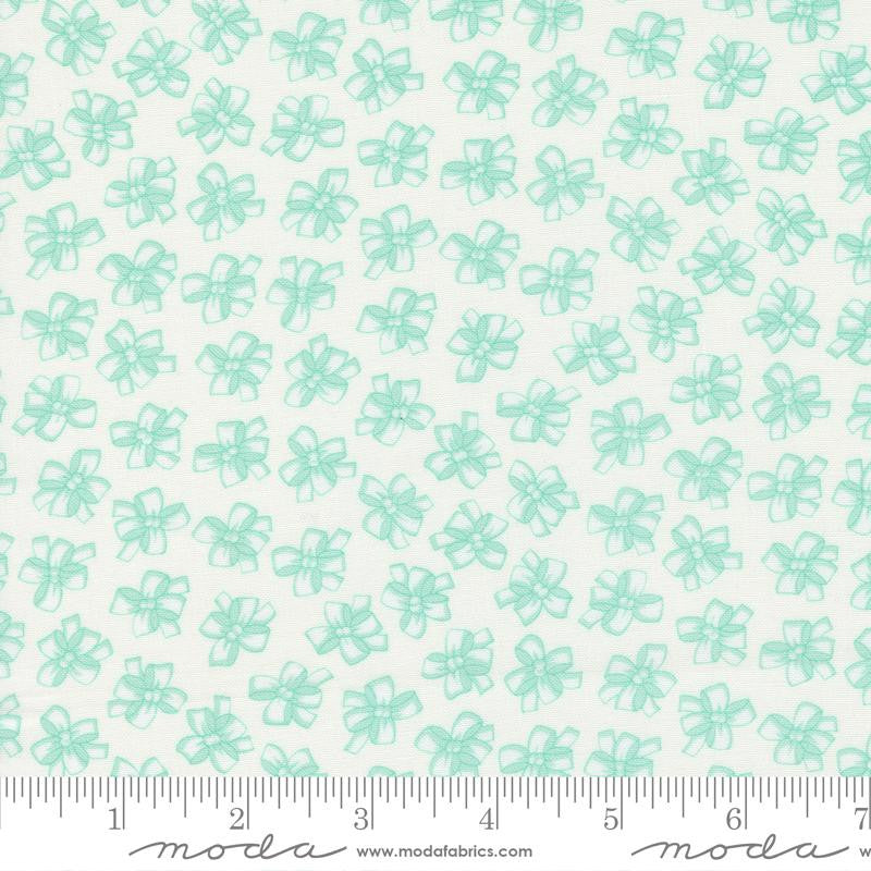 Lighthearted Cream Ribbon Yardage by Camille Roskelley for Moda Fabrics |55293 11