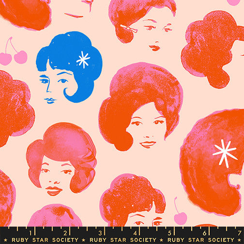 PRESALE Sparkle Mart Dotties Friends Peach Blossom Yardage by Melody Miller for Ruby Star Society | RS0120 15