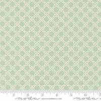 PRESALE Sunbonnet Lattice Dusty Blue Yardage by Heather Briggs of My Sew Quilty Life for Moda Fabrics | 31768 21