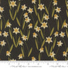 PRESALE Bee Garden Darling Daffodils Metallic Black by Gingiber for Moda Fabrics | 48413 21M