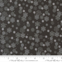 Holiday Cheer Snow Flurry Midnight Yardage by Stacy Iest Hsu for Moda Fabrics | 20976 20