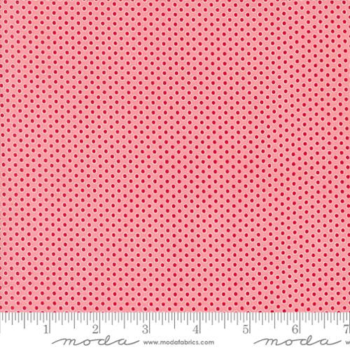 Kitty Christmas Cheeky Polka Dots Yardage by Urban Chiks for Moda Fabrics | 31204 13 | Cut Options