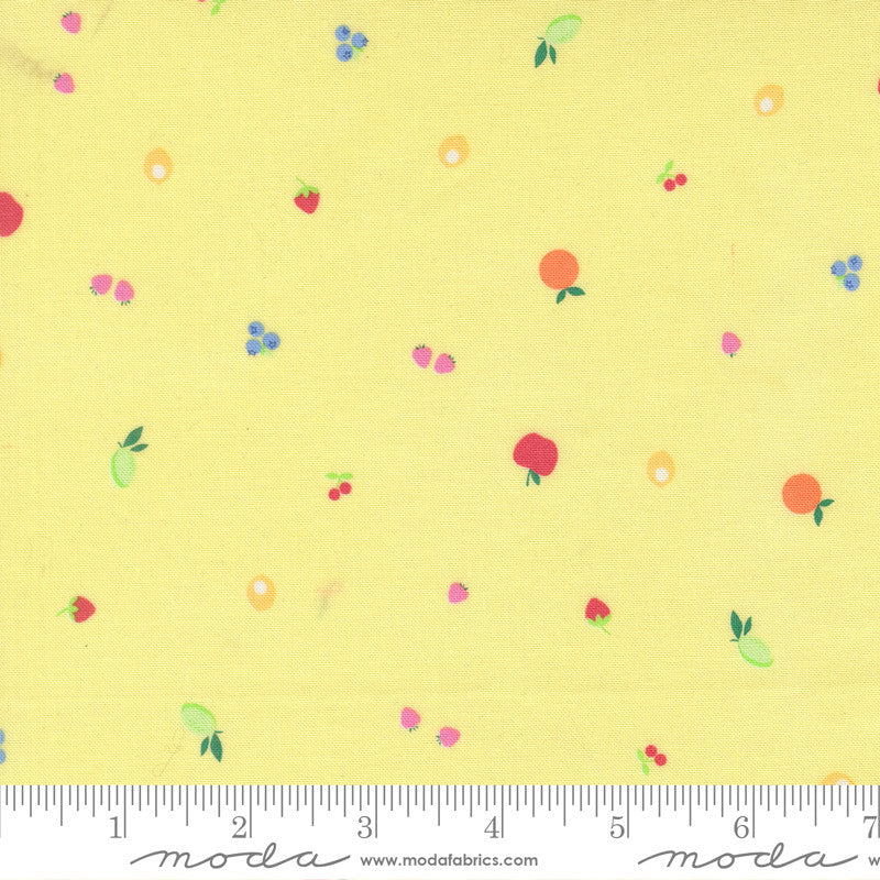 Fruit Salad Fruit Snack Lemon Yardage by Corey Yoder for Moda Fabrics | 29244 18
