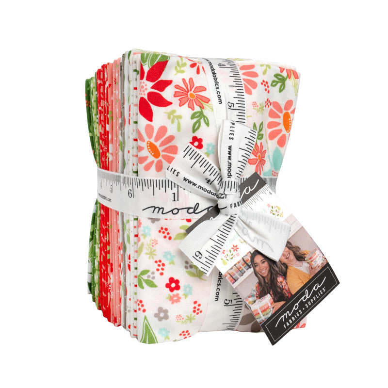 PRESALE Poinsettia and Pear Fat Eighth Bundle by Sherri & Chelsi for Moda Fabrics | 34 SKUs | 37710F8