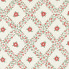 Rosemary Cottage Trellis Cream Strawberry Yardage by Camille Roskelley for Moda Fabrics | 55311 11