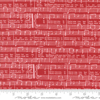 PRESALE Berry And Pine O Christmas Tree Cranberry Yardage by Lella Boutique for Moda Fabrics | 5244 14