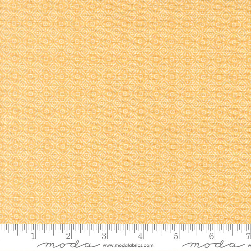 Summers End Garden Trellis Sunflower Yardage by Fig Tree & Co for Moda Fabrics | 35437 13