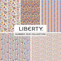 Summer Fair Custom Half Yard Bundle by Liberty Fabrics for Riley Blake Designs | 5 Half Yard Cuts | Curated Bundle