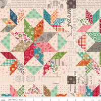 PRESALE Farmers Daughter Home Dec Multi Yardage by Lori Holt of Bee in My Bonnet | HD17191-MULTI