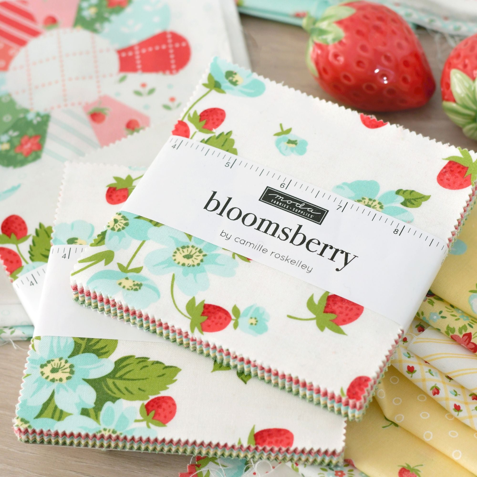 PRESALE Bloomsberry Charm Pack 5" by Camille Roskelley for Moda Fabrics | 42 Pcs | 55350PP