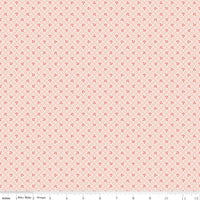 PRESALE Farmers Daughter Cherries Background Coral Yardage by Lori Holt of Bee in My Bonnet | C17188-CORAL