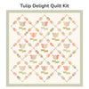 PRESALE Tulip Delight Custom Quilt Kit With Sunbonnet by Heather Briggs of My Sew Quilty Life