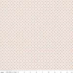 Bee Dots Denim Thelma Yardage by Lori Holt for Riley Blake Designs | C14182 DENIM