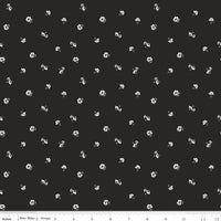 PRESALE Ink & Ivory Ditsy Ink Yardage by the RBD Designers for Riley Blake Designs | C16914-INK