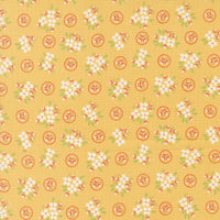 Cali & Co Ring Around Posie Goldenrod Yardage by Corey Yoder for Moda Fabrics | 29191 15