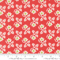 PRESALE Buon Natale Woodcut Christmas Poinsettia Yardage by Fig Tree & Co for Moda Fabrics | 35402 13