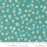 Happy Daze Teal Yardage by Chloe’s Closet for Moda Fabrics | 33842 19