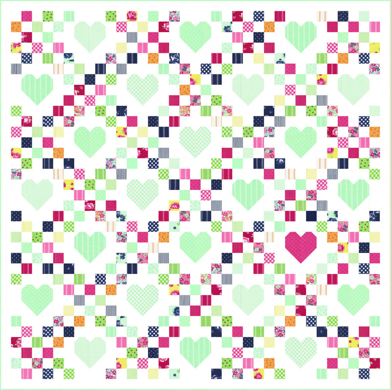 Summer Love Quilt Pattern by Thimble Blossoms Summertime | TB 287