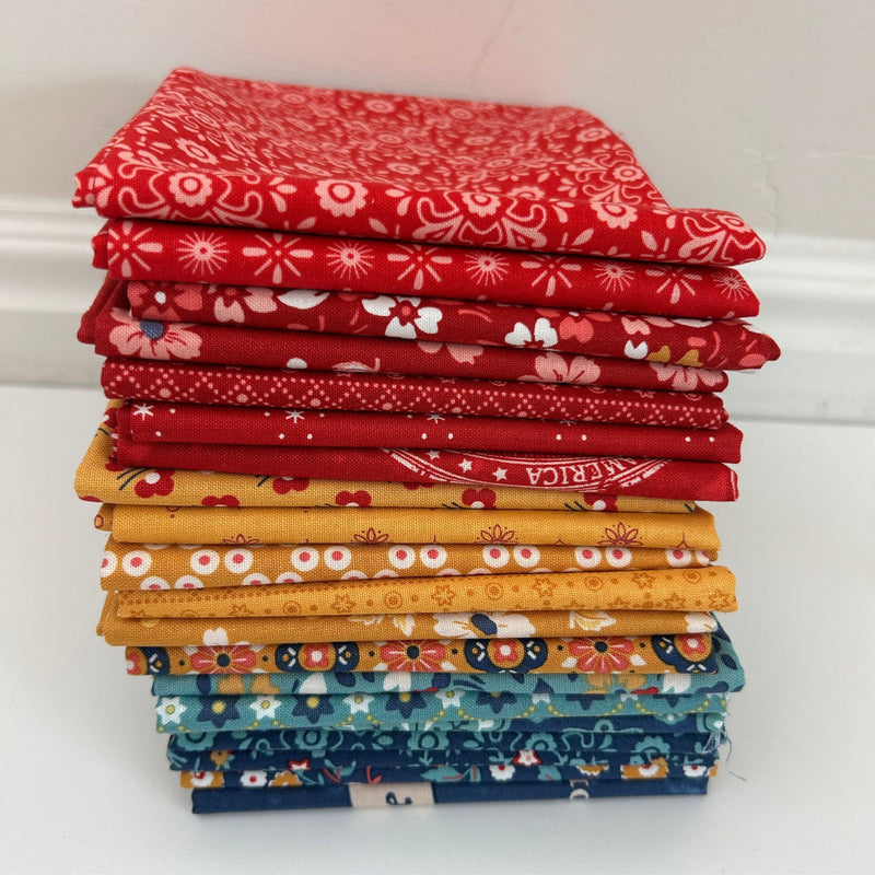 Americana Custom Fat Quarter Sweet Land Bundle by Lori Holt of Bee in My Bonnet for Riley Blake Designs | 20 Fat Quarters