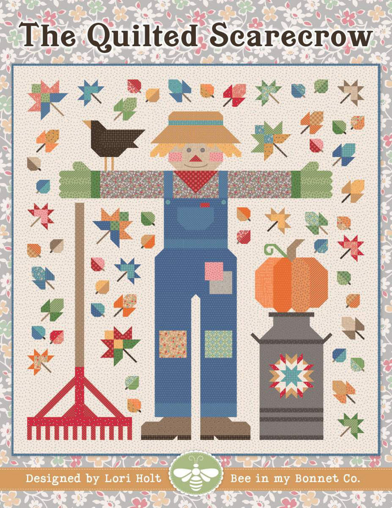PRESALE The Quilted Scarecrow Quilt Kit by Lori Holt using It's Sew Emma's Pattern | Pieced, not Applique | In Stock Shipping Now