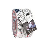 PRESALE Independence Day Jelly Roll by Sweetwater for Moda Fabrics | 40 Pcs | 55720JR