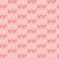 Letters to Cupid XOXO Pink Yardage by My Mind's Eye for Riley Blake Designs | C16983-PINK