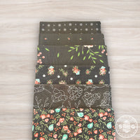 Abloom Custom Fat Quarter Bundle Slate by Corey Yoder for Moda Fabrics | 6 Fat Quarters