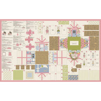 PRESALE My Secret Garden Garden Bunny Cottage Panel Cloud by Stacy Iest Hsu for Moda Fabrics | 20989 11