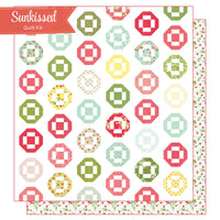 PRESALE Sunkissed Quilt Kit With Bloomsberry by Camille Roskelley for Moda Fabrics | Quilt Size 66" x 71"