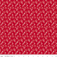 PRESALE Radiant Ruby Floral Schoolhouse Yardage by Dani Mogstad for Riley Blake Designs | C17262-SCHOOLHOUSE