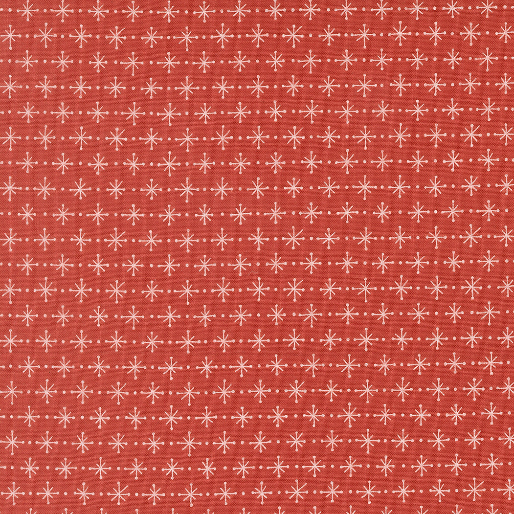 PRESALE Rosie Twinkling Star Strawberry Yardage by Fig Tree & Co for Moda Fabrics | 35422 14